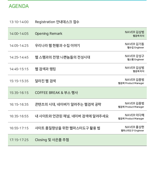 웹커넥트 데이 세션 소개