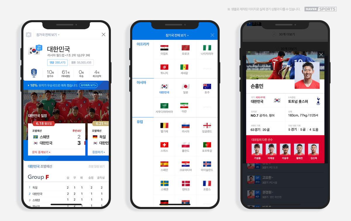 네이버 스포츠, '2018 러시아 월드컵' 특집 페이지 오픈