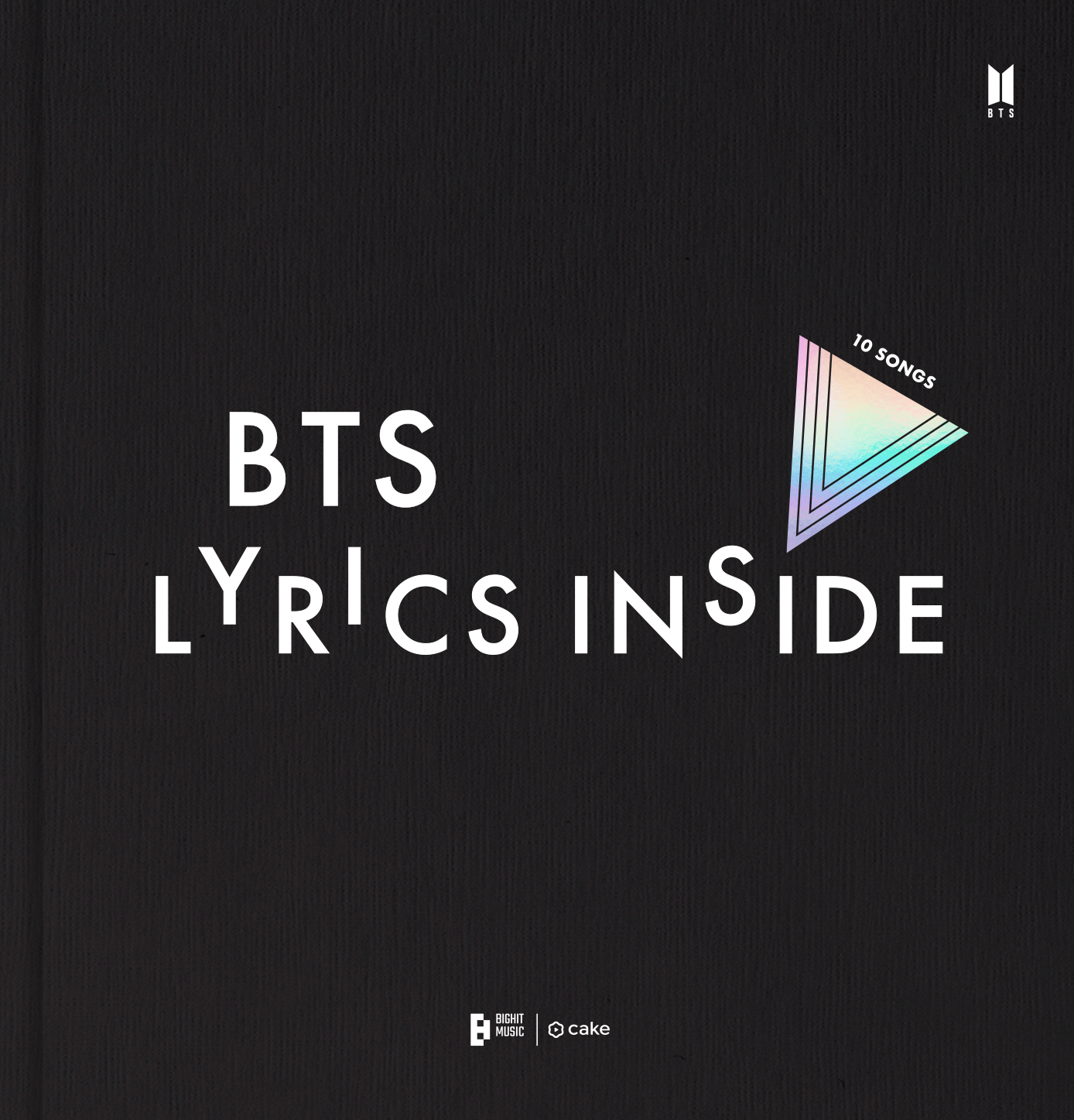 방탄소년단 노래 가사로 배우는 한국어…케이크, <BTS LYRICS INSIDE> 출간