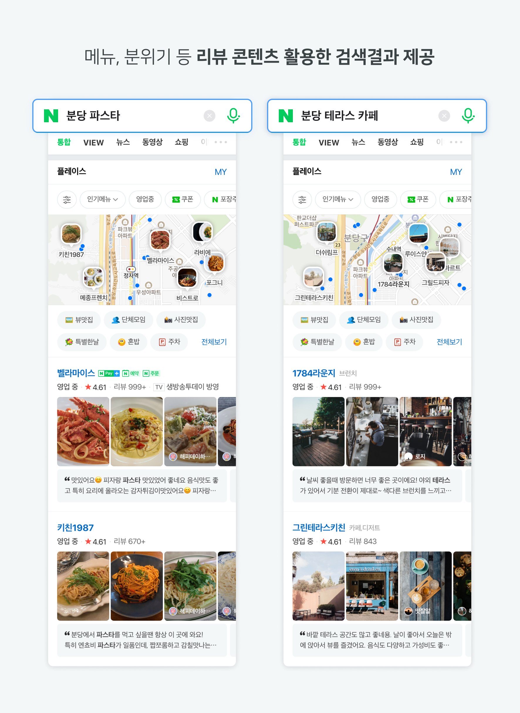 키워드 리뷰로 네이버 로컬검색 새로워진다 … SME의 특징이 조명되고 사용자 검색의도엔 더 정확한 결과제공