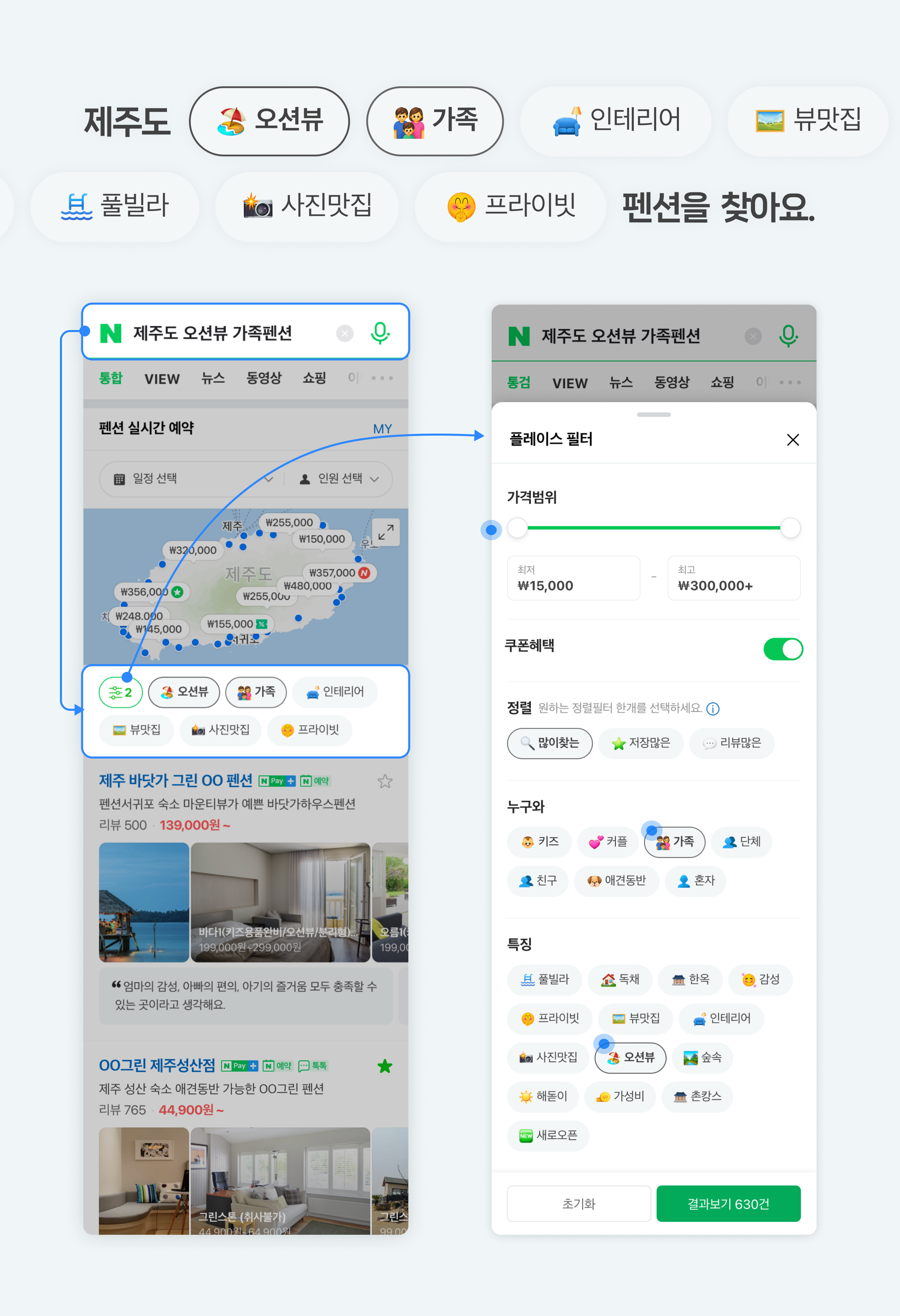 네이버, 플레이스 리뷰 기반으로 숙박 검색 강화… “원하는 숙소 손쉽게 찾아볼 수 있어”